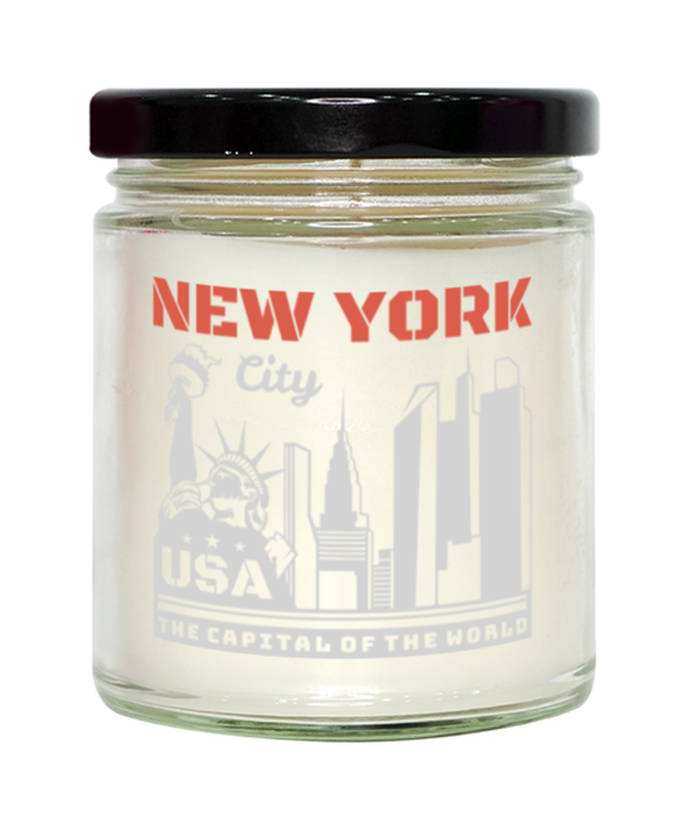 New York 2,  Vanilla Candle. Model 60081
