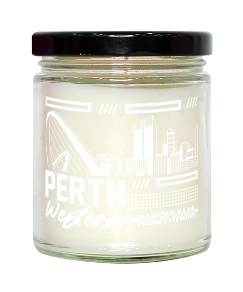 Perth,  Vanilla Candle. Model 60081