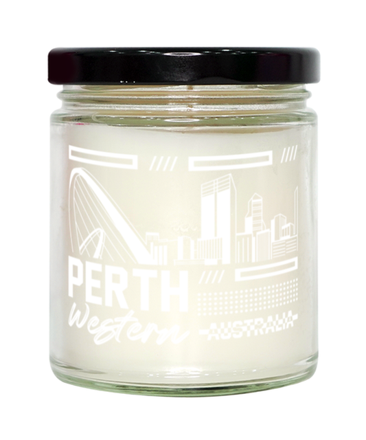 Perth,  Vanilla Candle. Model 60081