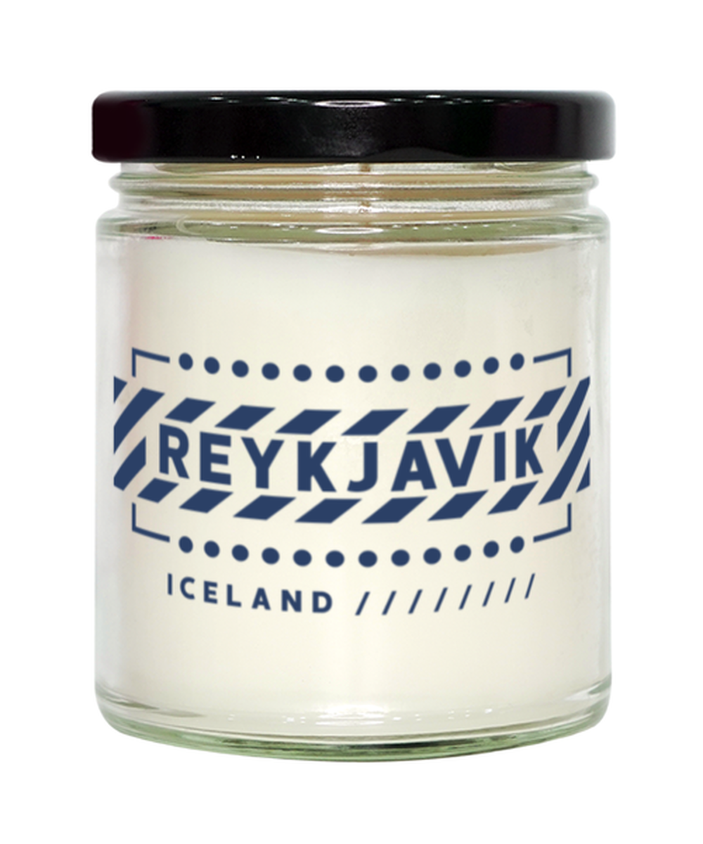 Reykjavik,  Vanilla Candle. Model 60081