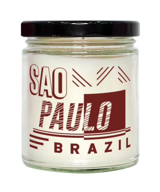 Sao Paulo,  Vanilla Candle. Model 60081