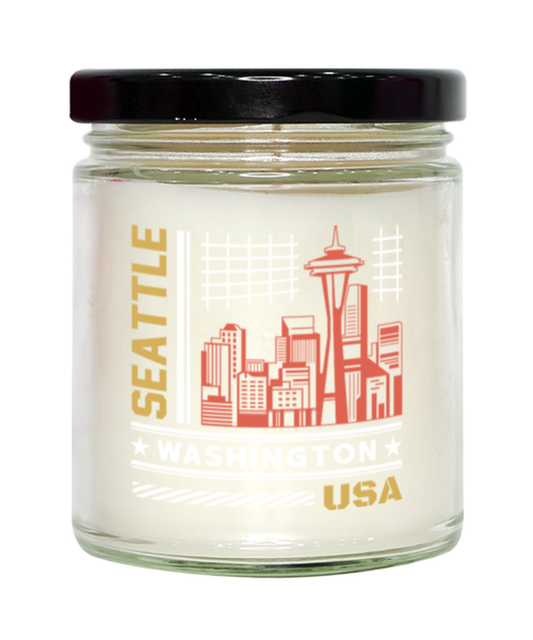 Seattle,  Vanilla Candle. Model 60081