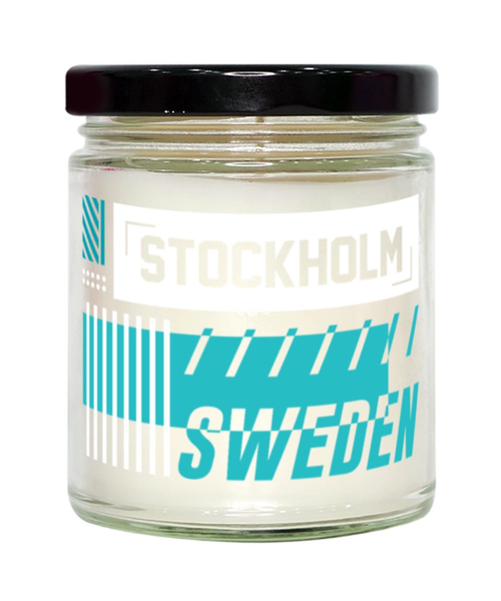 Stockholm,  Vanilla Candle. Model 60081