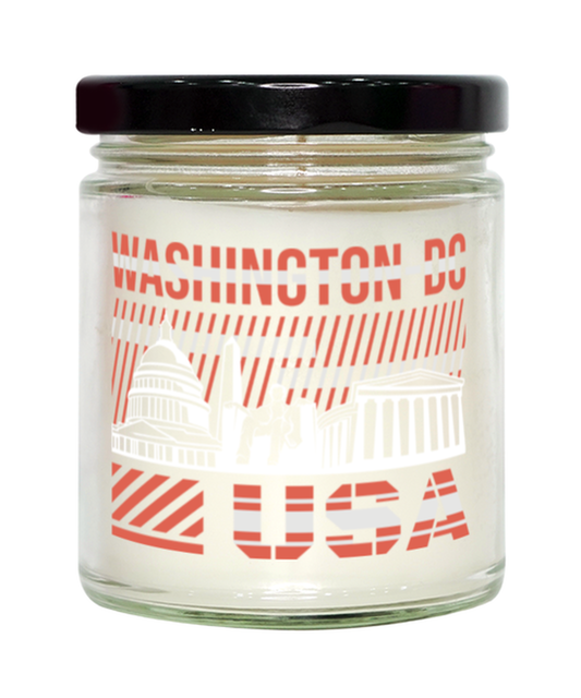Washington DC,  Vanilla Candle. Model 60081