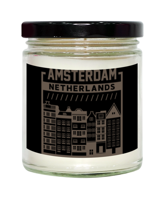 Amsterdam,  Vanilla Candle. Model 60084