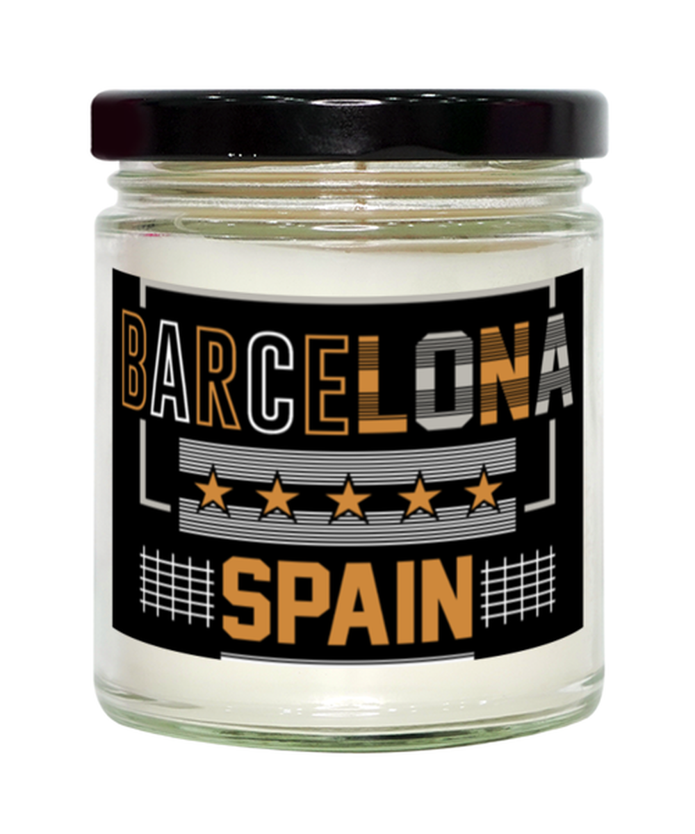 Barcelona,  Vanilla Candle. Model 60084