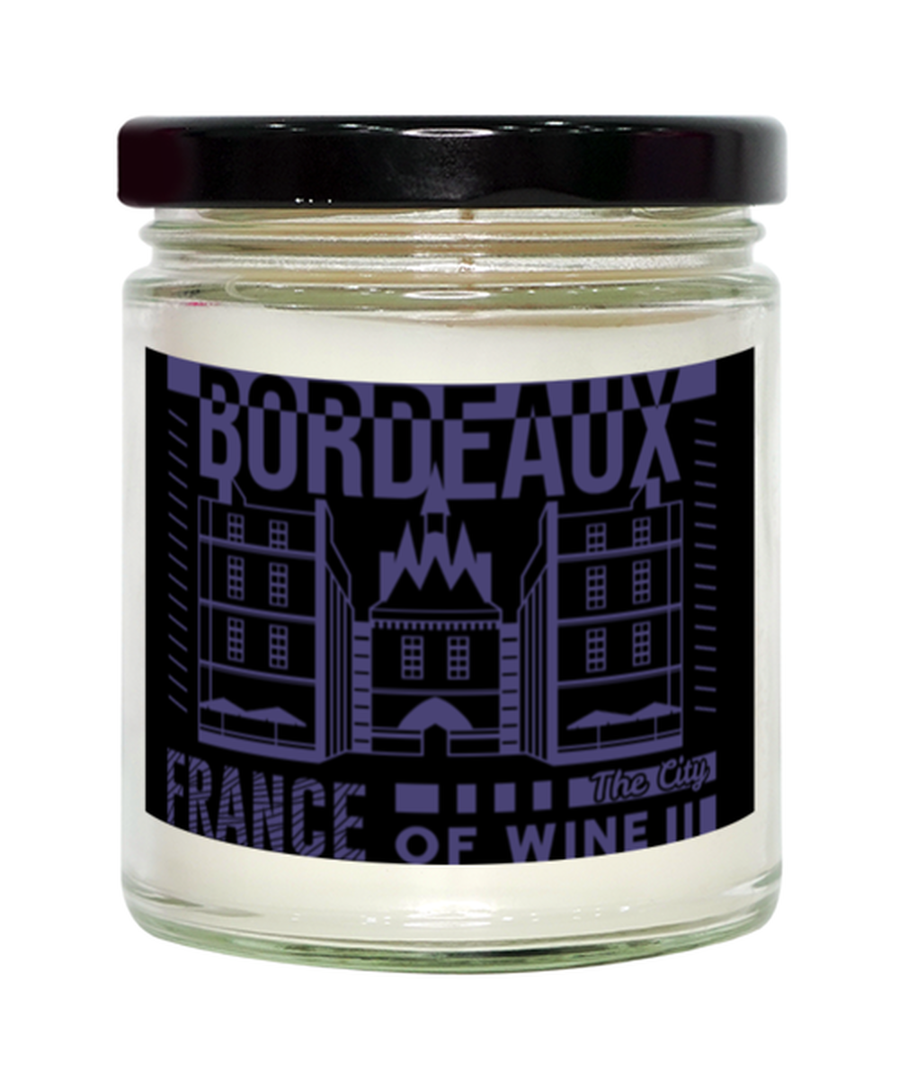 Bordeaux,  Vanilla Candle. Model 60084