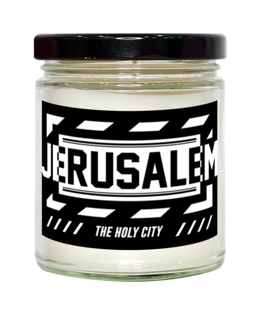 Jerusalem,  Vanilla Candle. Model 60084