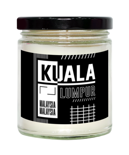 Kuala Lumpur,  Vanilla Candle. Model 60084
