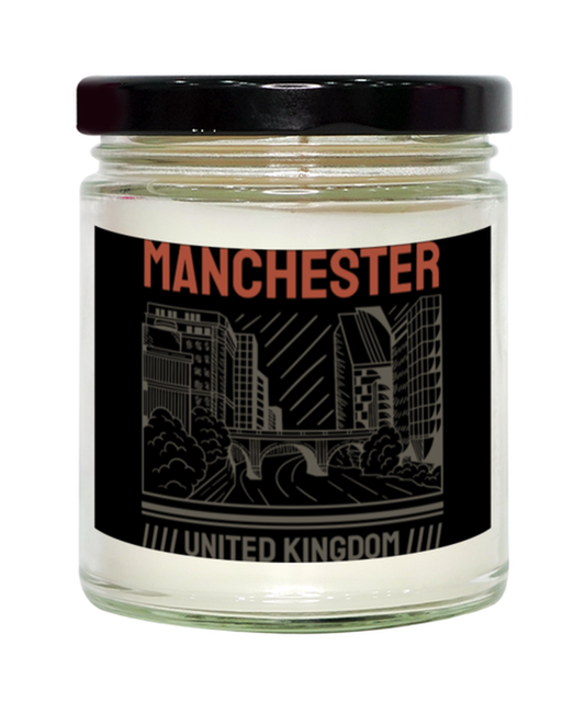 Manchester,  Vanilla Candle. Model 60084