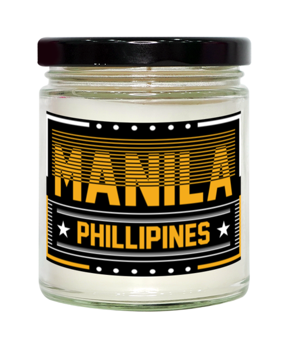 Manila,  Vanilla Candle. Model 60084
