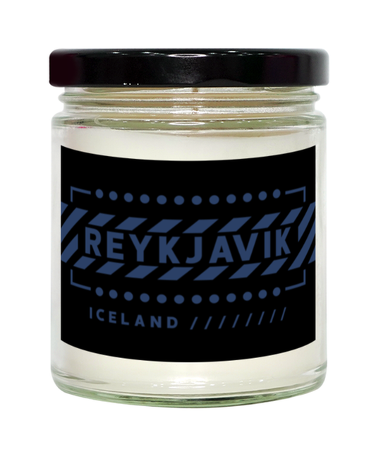 Reykjavik,  Vanilla Candle. Model 60084