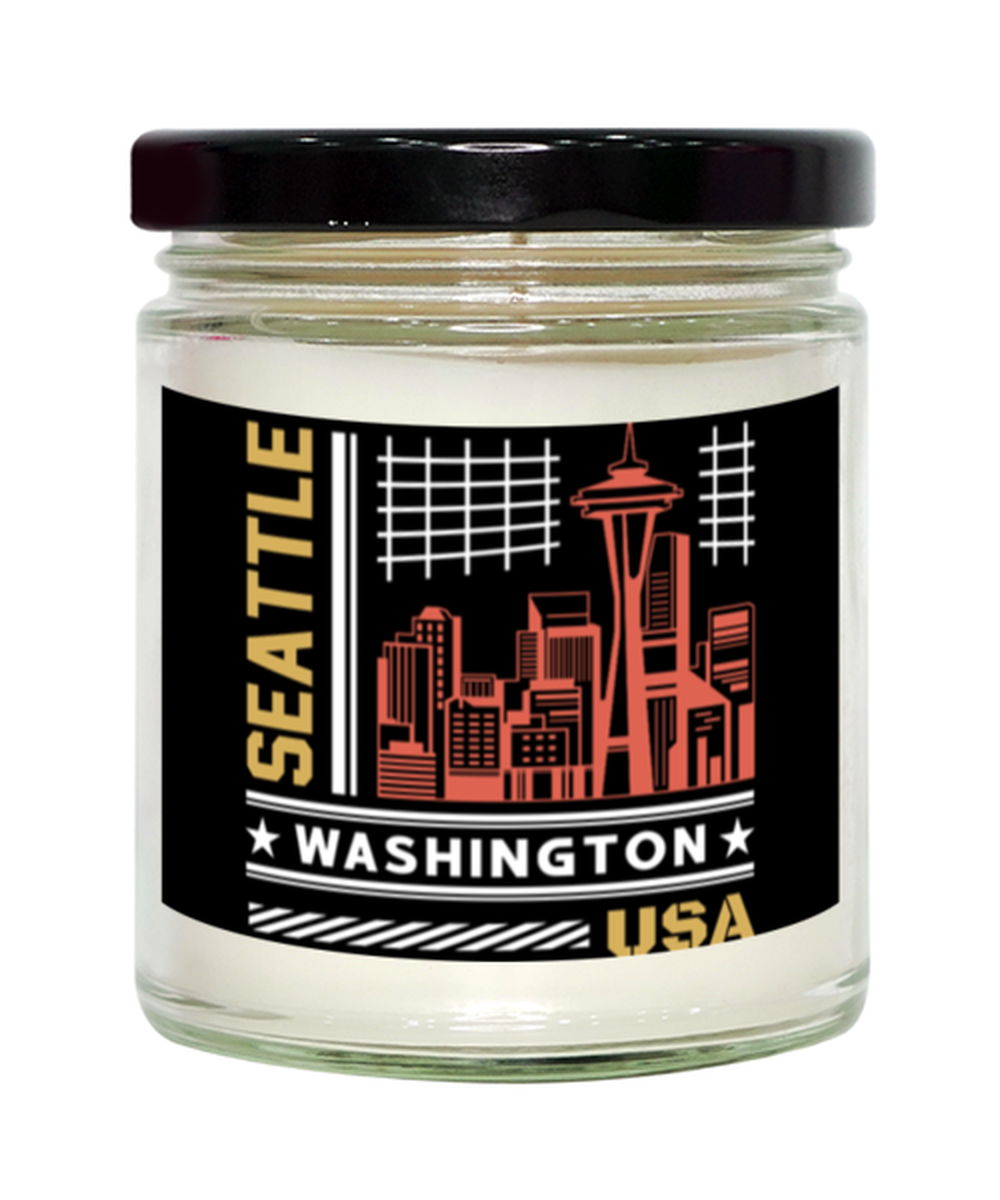 Seattle,  Vanilla Candle. Model 60084
