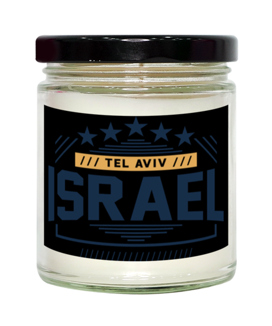 Tel Aviv,  Vanilla Candle. Model 60084