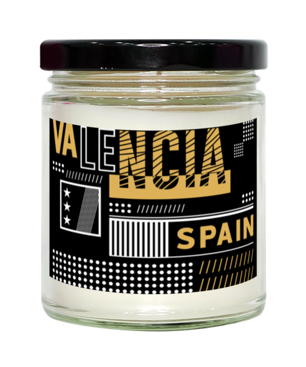 Valencia,  Vanilla Candle. Model 60084