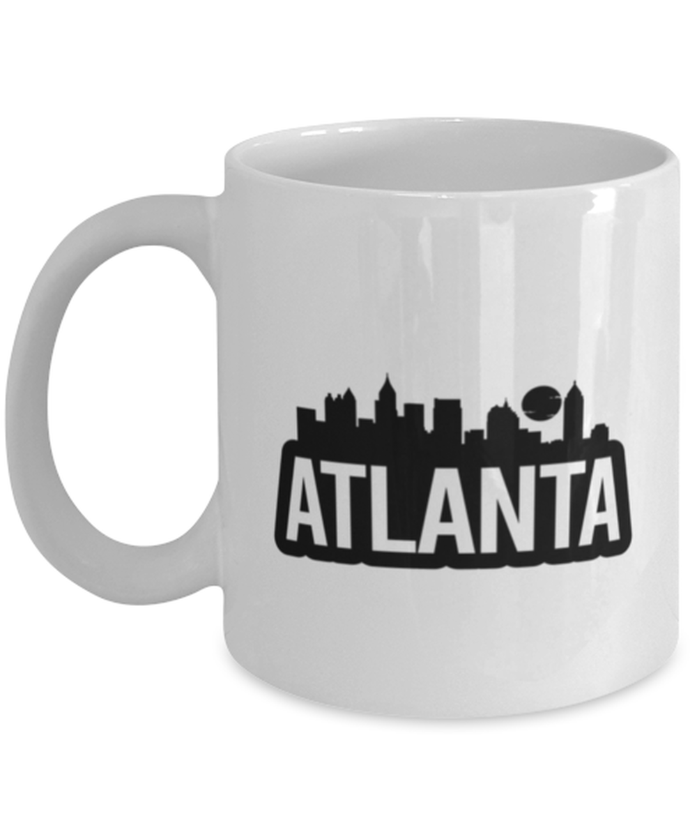 Atlanta Bold Skyline, white Coffee Mug, Coffee Cup 11oz. Model 60087