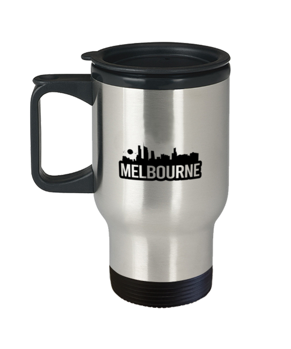 Melbourne Bold Skyline,  Travel Mug. Model 60087