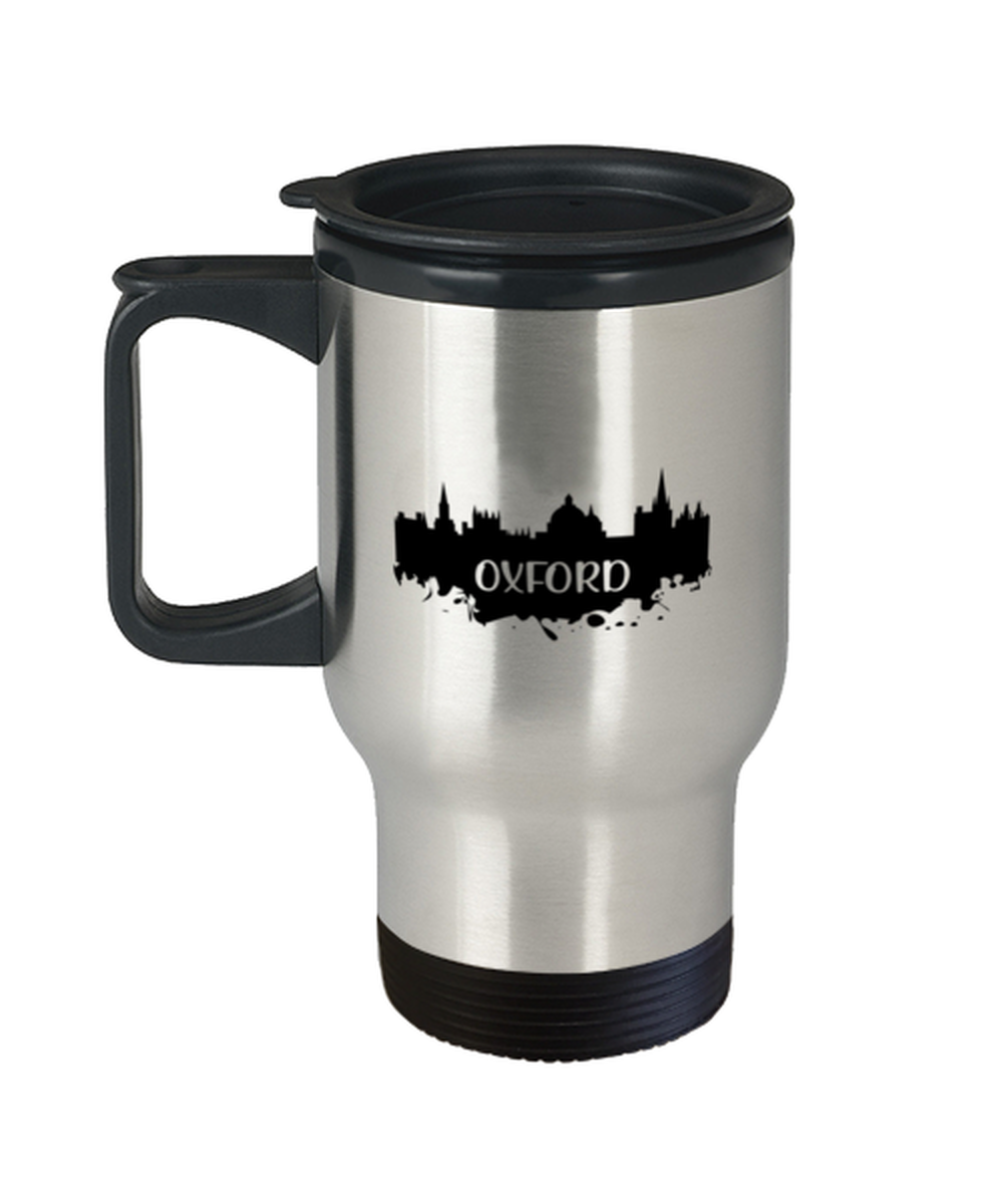 Oxford Skyline silhouette,  Travel Mug. Model 60087