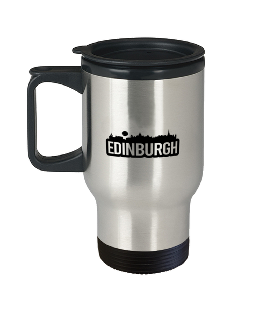 Edinburgh Bold Skyline,  Travel Mug. Model 60087