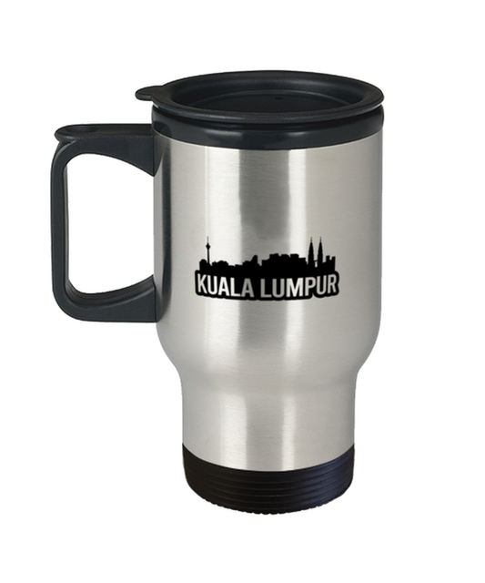 Kuala Lumpur Bold Skyline,  Travel Mug. Model 60087