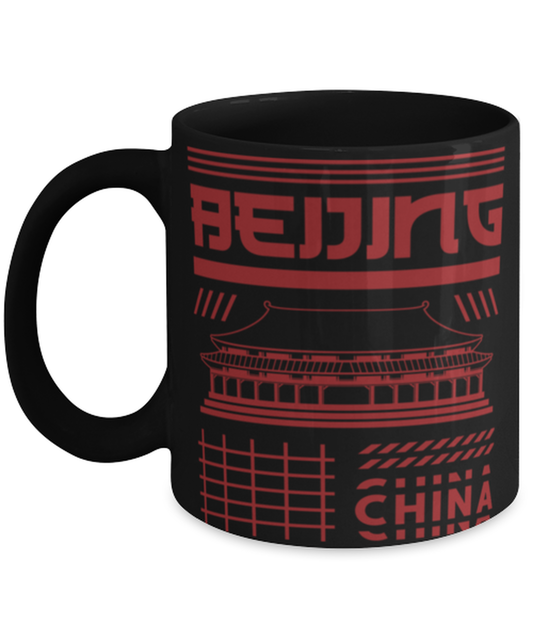 Beijing, black Coffee Mug, Coffee Cup 11oz. Model 60082