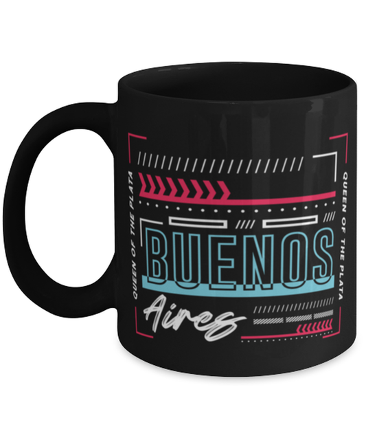 Buenos Aires, black Coffee Mug, Coffee Cup 11oz. Model 60082