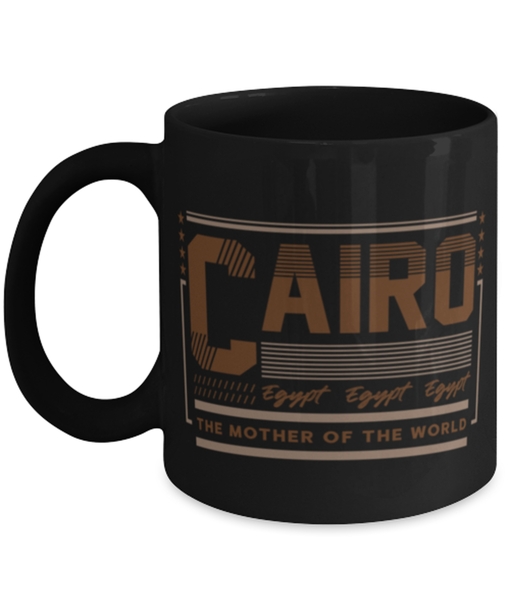 Cairo, black Coffee Mug, Coffee Cup 11oz. Model 60082