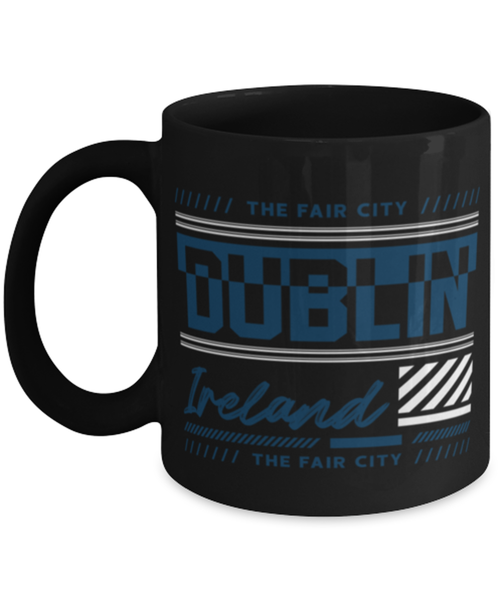 Dublin, black Coffee Mug, Coffee Cup 11oz. Model 60082