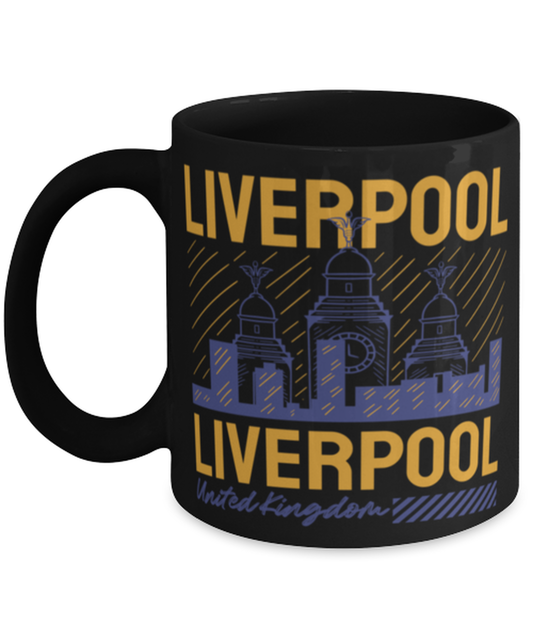 Liverpool, black Coffee Mug, Coffee Cup 11oz. Model 60082