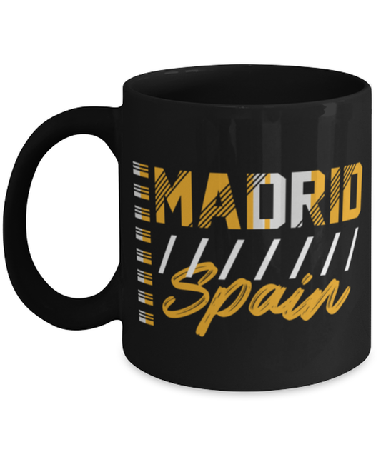 Madrid, black Coffee Mug, Coffee Cup 11oz. Model 60082