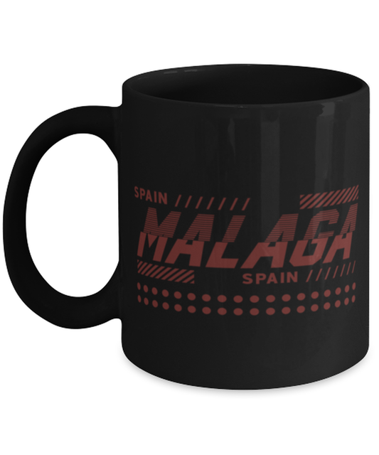 Malaga, black Coffee Mug, Coffee Cup 11oz. Model 60082