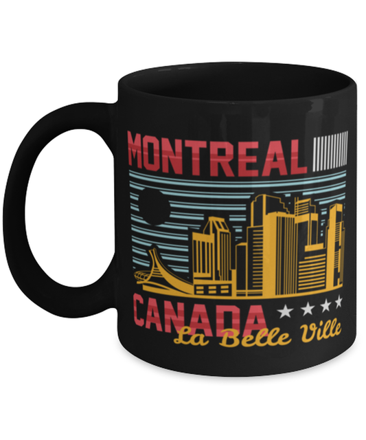 Montreal, black Coffee Mug, Coffee Cup 11oz. Model 60082