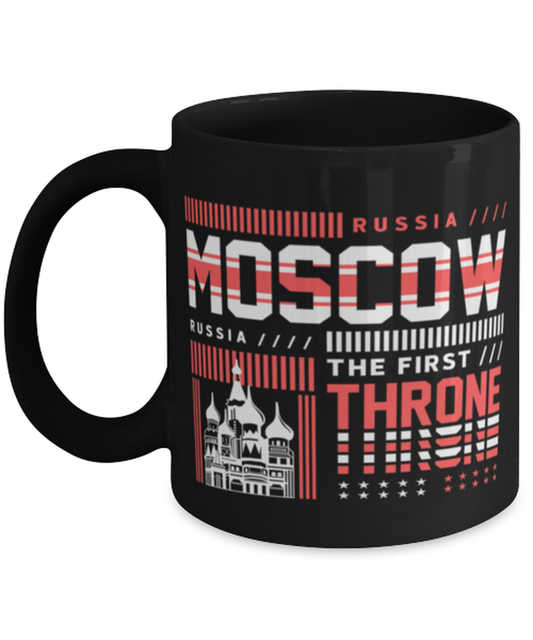 Moscow, black Coffee Mug, Coffee Cup 11oz. Model 60082