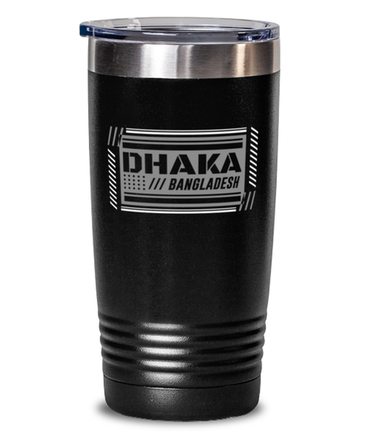 Dhaka, black Tumbler 20oz. Model 60082