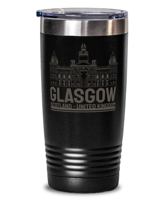Glasgow, black Tumbler 20oz. Model 60082