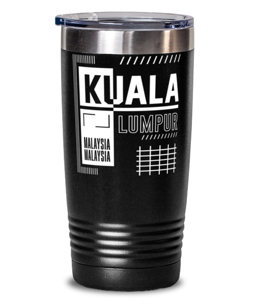 Kuala Lumpur, black Tumbler 20oz. Model 60082