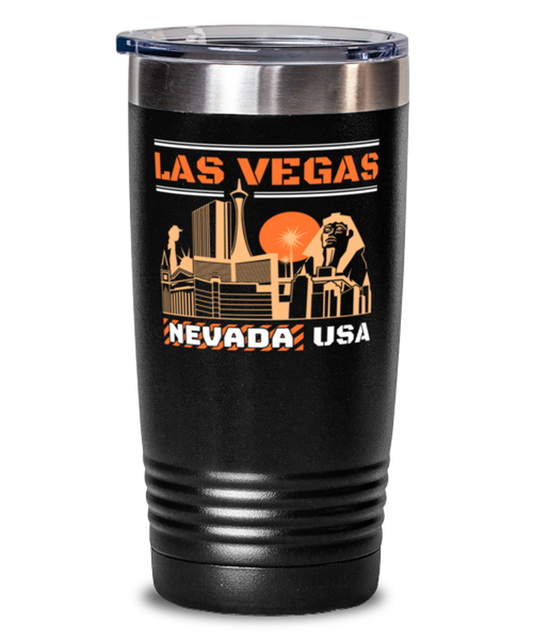 Las Vegas, black Tumbler 20oz. Model 60082