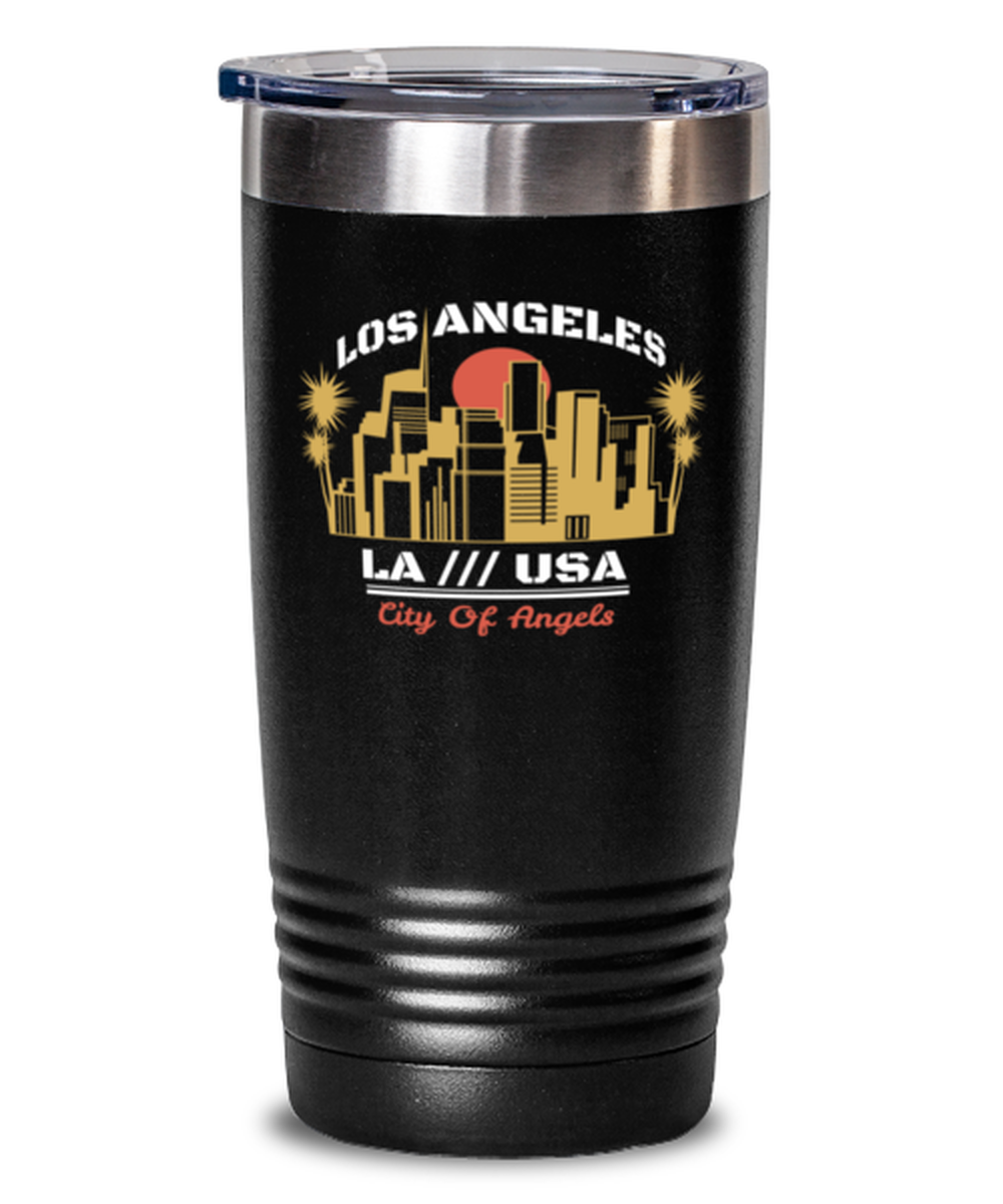 Los Angeles, black Tumbler 20oz. Model 60082