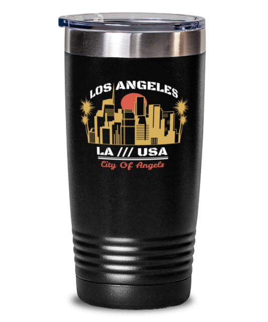 Los Angeles, black Tumbler 20oz. Model 60082