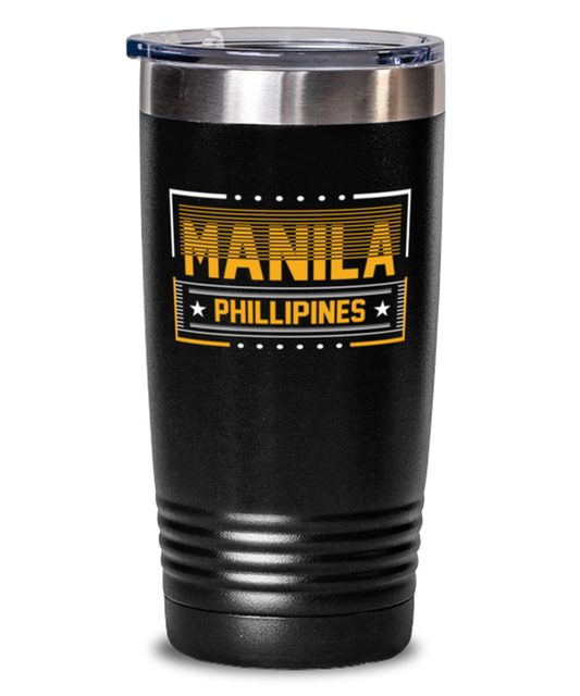 Manila, black Tumbler 20oz. Model 60082