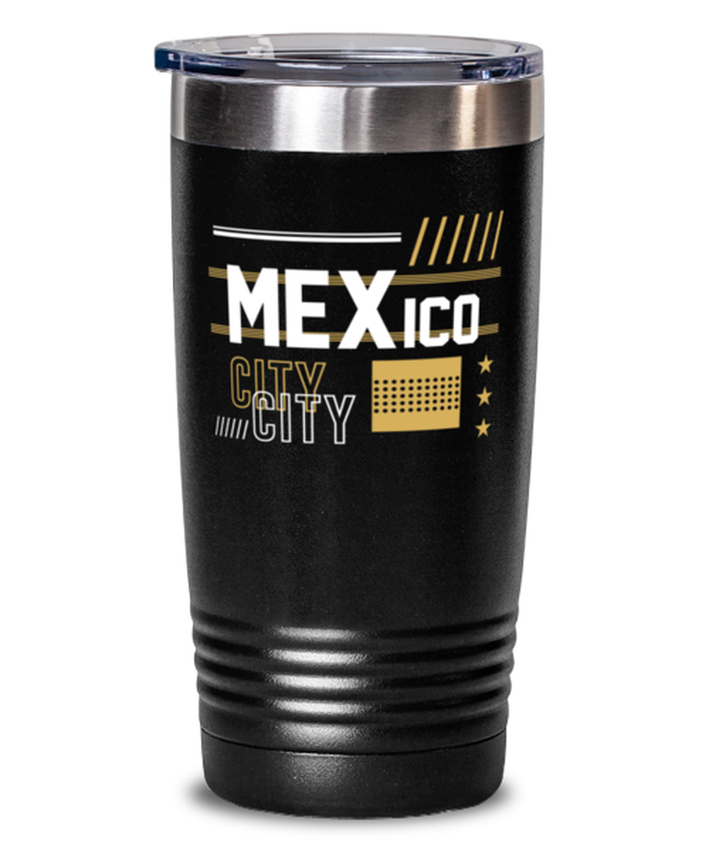 Mexico City, black Tumbler 20oz. Model 60082