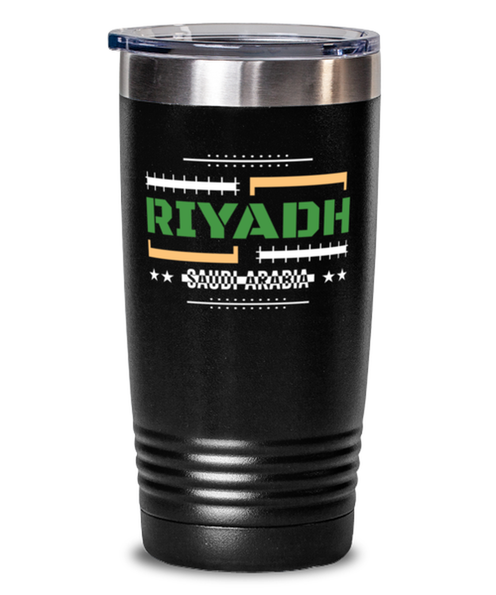 Riyadh, black Tumbler 20oz. Model 60082