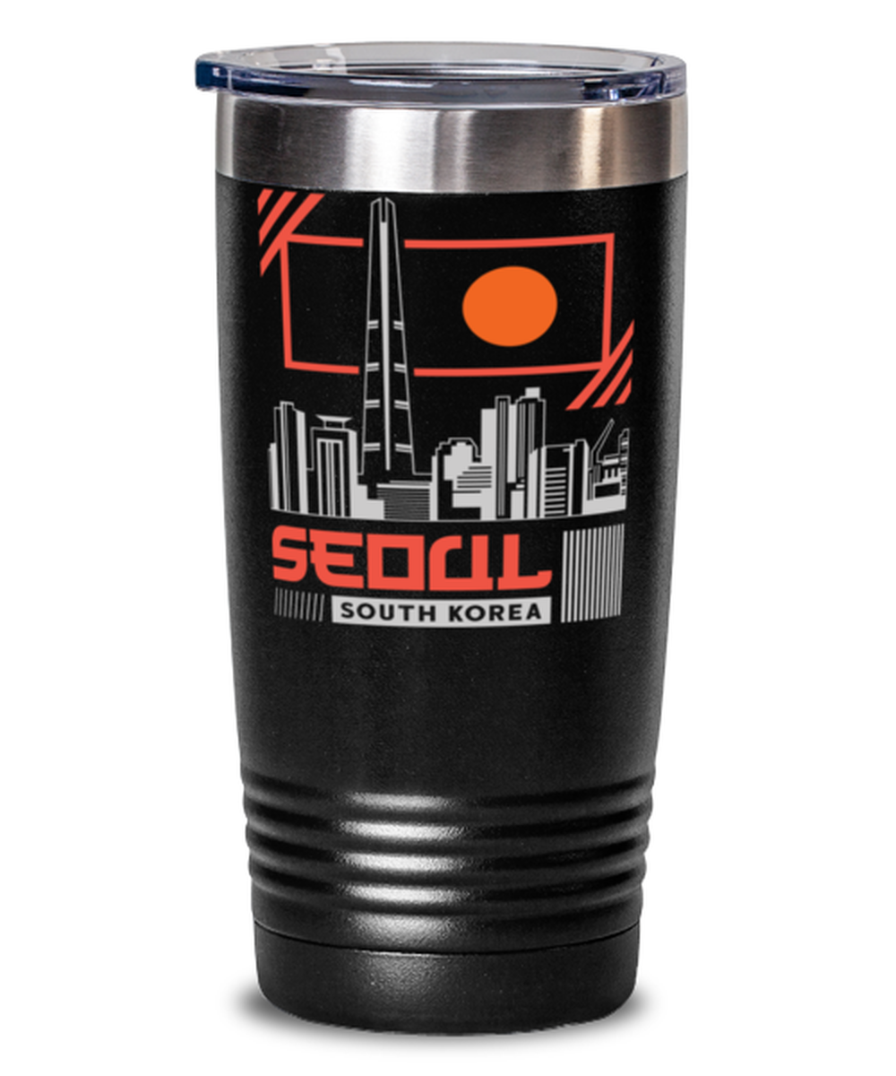 Seoul, black Tumbler 20oz. Model 60082