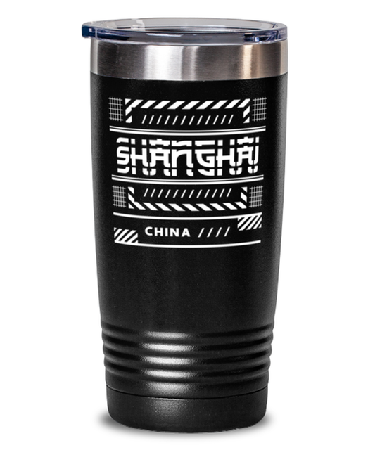 Shanghai, black Tumbler 20oz. Model 60082