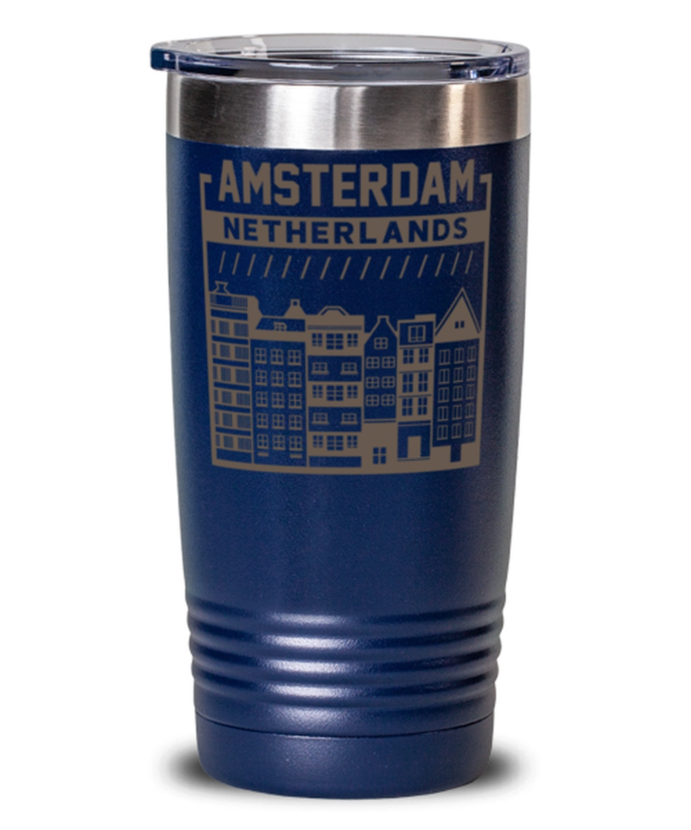 Amsterdam, blue Tumbler 20oz. Model 60082