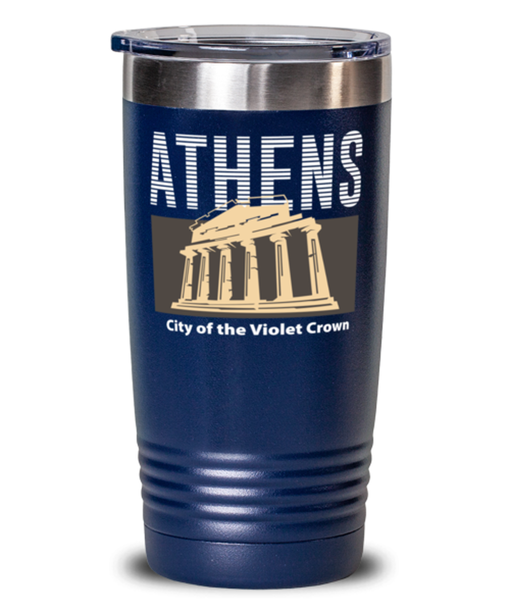 Athens, blue Tumbler 20oz. Model 60082