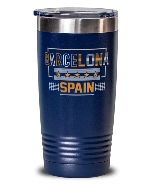 Barcelona, blue Tumbler 20oz. Model 60082