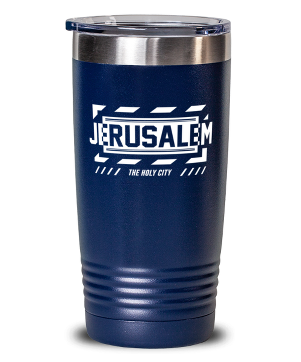 Jerusalem, blue Tumbler 20oz. Model 60082