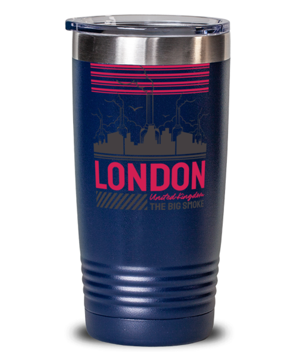 London, blue Tumbler 20oz. Model 60082