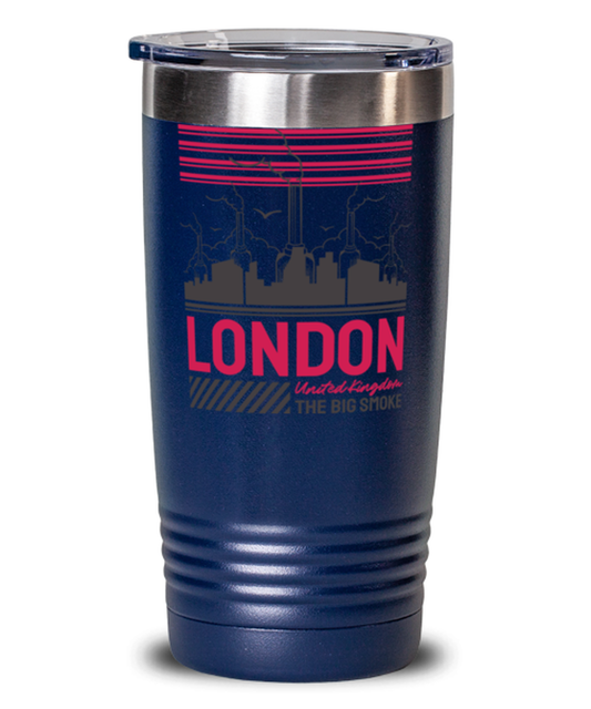 London, blue Tumbler 20oz. Model 60082